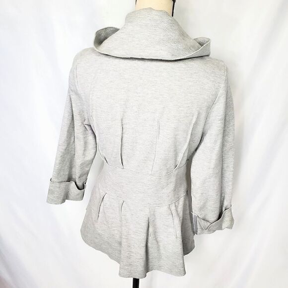 Luii Shawl Collar Tie Jersey Jacket - Picture 9 of 12